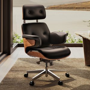 Mathias. Napa Leather Executive Office Chair