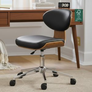 Matt. Faux Leather Office Chair