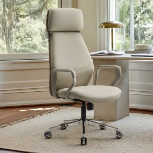 Aric. Faux Leather Executive Office Chair