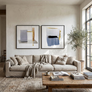 WA-04. 47x39. Wall Art.Set of 2