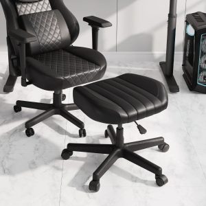 Footstool with Wheels