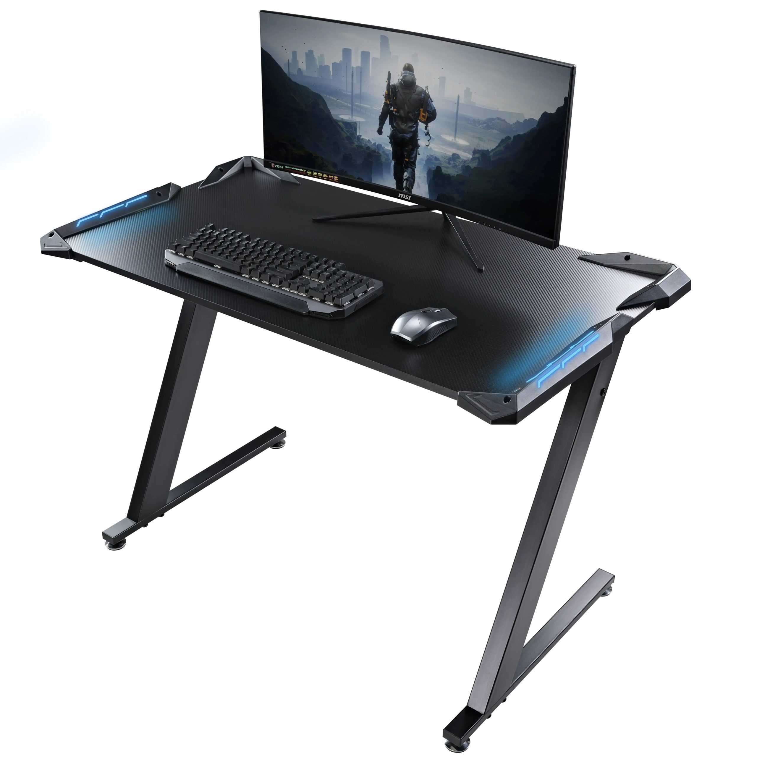 Gaming Desk with Z-shaped Legs (44x24) - Image 2
