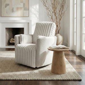 Lucia.Swivel Rocking Manual Recliner