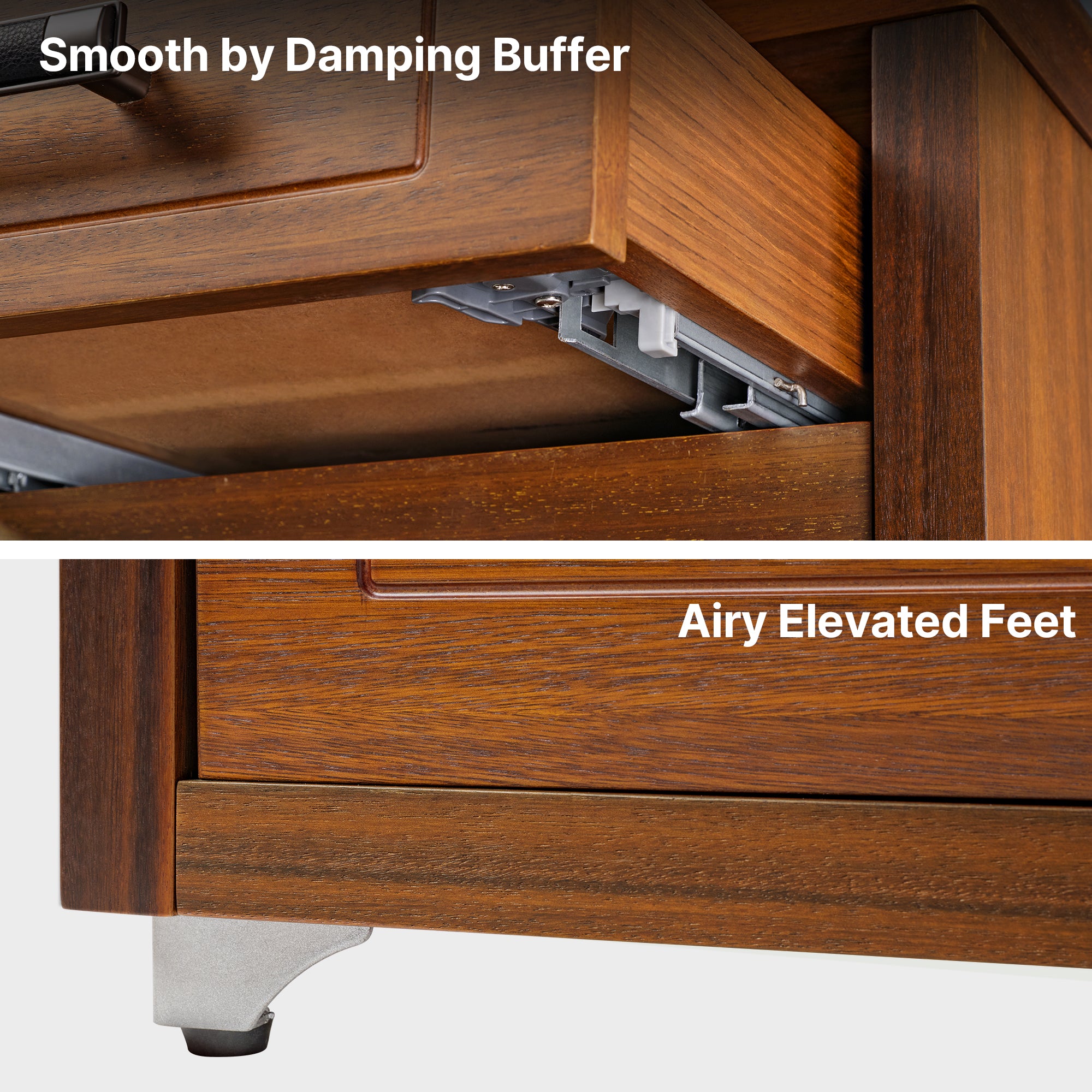 29'' Display File Storage Cabinet. Dark Walnut - Image 5